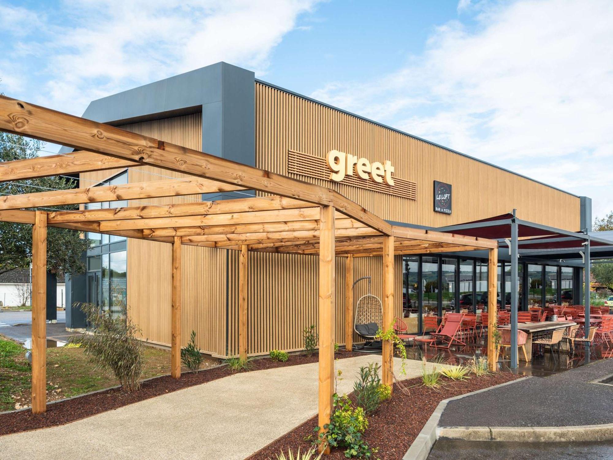 Greet Hotel Bourg-En-Bresse Sud Montagnat מראה חיצוני תמונה
